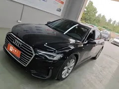 2021 Audi A6L 45 TFSI Sport, чёрный — фото 1