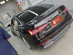 2021 Audi A6L 45 TFSI Sport, чёрный — фото 4
