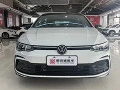 2023 Volkswagen Golf 280TSI DSG R-Line, белый — фото 1