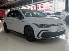 2023 Volkswagen Golf 280TSI DSG R-Line, белый — фото 2