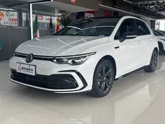2023 Volkswagen Golf 280TSI DSG R-Line, белый — фото 3