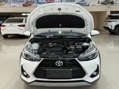 2022 Toyota Yaris L Zhixuan X 1.5L CVT Luxury Plus, белый — фото 7