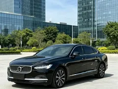 2021 Volvo S90, чёрный — фото 1