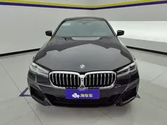 2022 BMW 5 Series 530Li M Sport Package, чёрный — фото 2