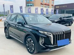2024 Hongqi HS7 2.0T PHEV 4WD 6, чёрный — фото 3
