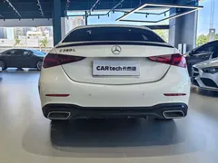 2023 Mercedes-Benz C-Class C 260 L Night Sport, белый — фото 3