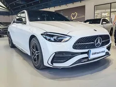 2023 Mercedes-Benz C-Class C 260 L Night Sport, белый — фото 5