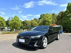 2024 Audi A7L 45TFSI S-line, чёрный — фото 1
