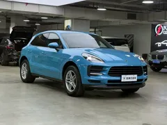 2021 Porsche Macan 2.0T, синий — фото 3