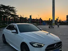 2022 Mercedes-Benz C-Class C 260 L Sport, белый — фото 3