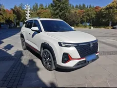 2021 Changan CS35 PLUS 1.4T DCT Luxury, белый — фото 24