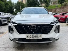 2023 Hyundai Santa Fe 380T GDi AT 2WD GLX Elite, белый — фото 2