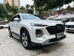 2023 Hyundai Santa Fe 380T GDi AT 2WD GLX Elite, белый — фото 3