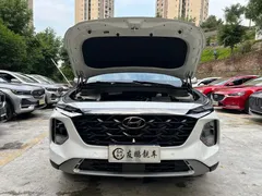 2023 Hyundai Santa Fe 380T GDi AT 2WD GLX Elite, белый — фото 4