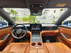 2026 Aito M7 EREV Ultra 4WD 5-seat 192-line Lidar, синий — фото 13