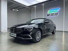2022 Mercedes-Benz E-Class E 300 L Fashion, чёрный — фото 1