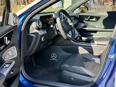 2022 Mercedes-Benz C-Class C 200 L Sport, синий — фото 5