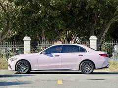 2022 Mercedes-Benz C-Class C 200 L Sport, синий — фото 8