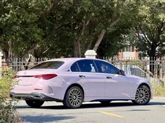 2022 Mercedes-Benz C-Class C 200 L Sport, синий — фото 9