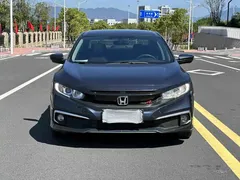 2019 Honda Civic 220TURBO CVT, чёрный — фото 2