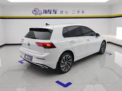 2023 Volkswagen Golf 280TSI DSG Pro, белый — фото 3