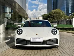 2022 Porsche 911 Carrera 4 3.0T, белый — фото 4