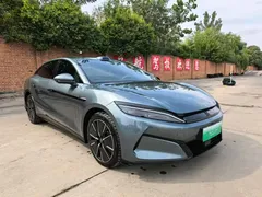 2025 BYD Han L DM-i PHEV 200km Lidar Flagship, зелёный — фото 2