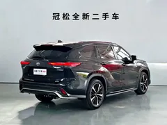 2021 Toyota Crown Kluger 2.5L HEV 4WD Premium, чёрный — фото 4