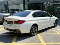 2021 BMW 5 Series 530Li Leading M Sport Package, белый — фото 5