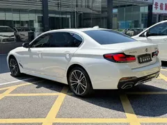 2021 BMW 5 Series 530Li Leading M Sport Package, белый — фото 7