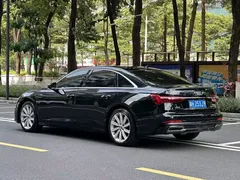 2021 Audi A6L 45 TFSI Sport, чёрный — фото 3