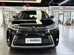 2018 Toyota Highlander 2.0T 4WD Premium 7-Seat China VI, чёрный — фото 2