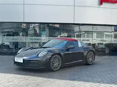2022 Porsche 911 Targa 4 3.0T, чёрный — фото 1