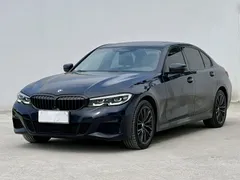 2021 BMW 3 Series 325Li M Sport Night Package, чёрный — фото 1