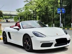 2022 Porsche 718 Boxster 2.0T, белый — фото 3
