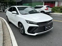 2022 Geely Emgrand L 1.4T CVT Flagship, белый — фото 3