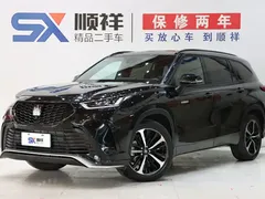 2021 Toyota Crown Kluger 2.5L HEV 4WD Premium, чёрный — фото 1