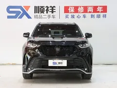 2021 Toyota Crown Kluger 2.5L HEV 4WD Premium, чёрный — фото 2