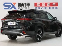 2021 Toyota Crown Kluger 2.5L HEV 4WD Premium, чёрный — фото 4