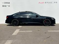 2023 Audi A6L 45 TFSI Sport, чёрный — фото 3