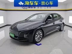 2024 Hongqi E-QM5 EV 500km Travel, чёрный — фото 1