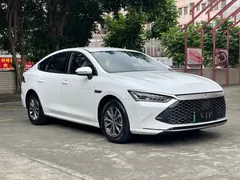 2024 BYD Qin PLUS Honor DM-i PHEV 55km Leading, белый — фото 3