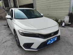 2023 Honda Civic Hatchback 240TURBO CVT, белый — фото 2