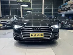 2023 Audi A6L 45 TFSI, чёрный — фото 2