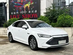 2023 BYD Qin PLUS Champion DM-i PHEV 55KM Leading, белый — фото 3