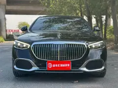 2021 Mercedes-Benz Maybach S-Class S 480 4MATIC, чёрный — фото 2