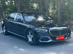 2021 Mercedes-Benz Maybach S-Class S 480 4MATIC, чёрный — фото 3