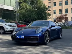2020 Porsche 911 Carrera 3.0T, синий — фото 1
