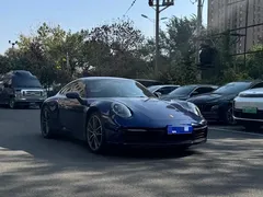 2020 Porsche 911 Carrera 3.0T, синий — фото 3