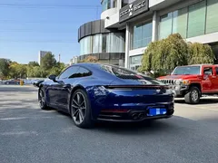 2020 Porsche 911 Carrera 3.0T, синий — фото 9